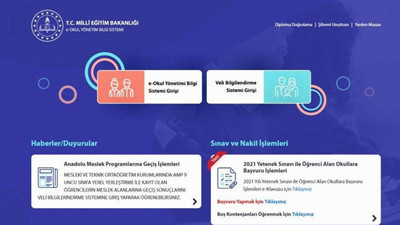 Karneler e-Okulda erişime açıldı