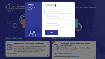 e-Okul sisteminde karne notları nasıl görüntülenir?