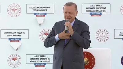 Erdoğan Sakarya'da ''müjde'' verdi: ''İnşallah çok yakında...''