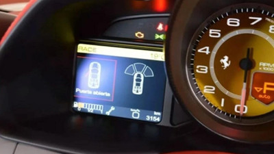 Tosuncuk'un başını yakan Ferrari'nin görüntüleri ortaya çıktı
