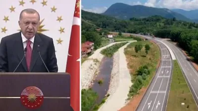 Bartın-Kurucaşile yol açıldı: Mesafe 15 km kısalacak