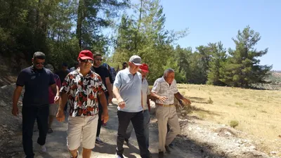Ümit Özdağ'dan Akbelen'de çam ormanlarının katledilmesine direnen köylülere destek