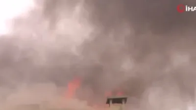 İstanbul'da korkutan yangın