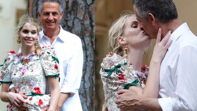 Kitty Spencer babasından 5 yaş büyük milyarder Michael Lewis ile evlendi
