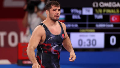 Milli güreşçi olimpiyatlara veda etti