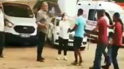 Marmaris'te vatandaş TRT ekibini böyle kovaladı