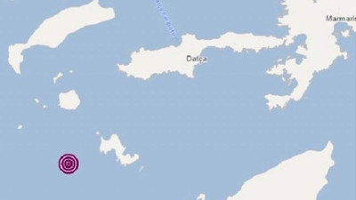 Datça'da 4.9 büyüklüğünde deprem