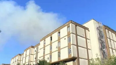 İstanbul sanayi sitesinde yangın