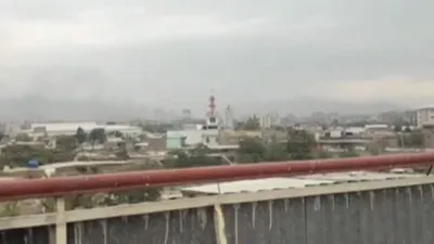 Kabil havalimanına çok sayıda roket atıldı