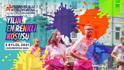 Bu pazar Caddebostan'da renkler koşacak