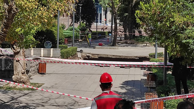 Ankara'da göçük paniği! Faciadan dönüldü