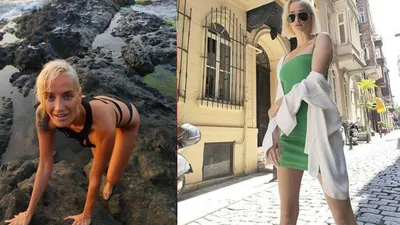 Didem Soydan cesur bacak yırtmacıyla sosyal medyayı salladı