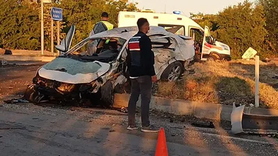 Kırıkkale'de korkunç kaza: 6 kişi öldü