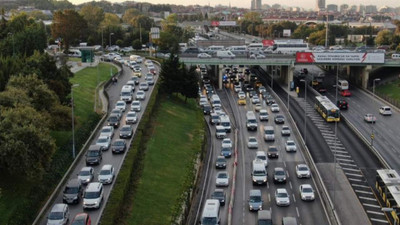 İstanbul'da trafik yine arapsaçı