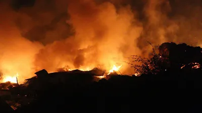 Ankara'da kabus gecesi: 8 ev kül oldu