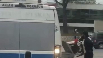 Palalı saldırgan korku saçtı!