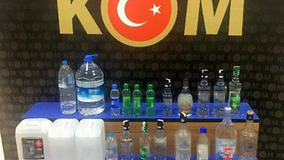 Edirne’de sahte içki operasyonu