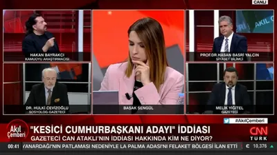 Ünlü anketçi Hakan Bayrakçı ''muhalefet için en uygun adayı'' açıkladı