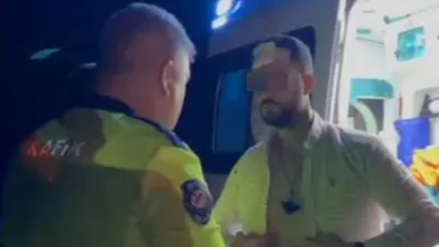 Alkollü polis memuru, meslektaşlarına zor anlar yaşattı