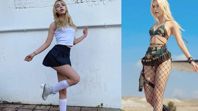 Aleyna Tilki yeni klibi için bakın ne yaptı!