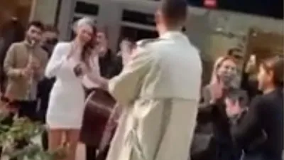 Yasemin Şefkatli'yi almaya davulla zurnayla gittiler
