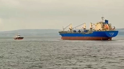 Çanakkale Boğazı'nda gemi arızası