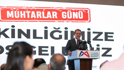 Başkan Seçer, Muhtarlar Günü'nde Gülnar’da muhtarlarla buluştu
