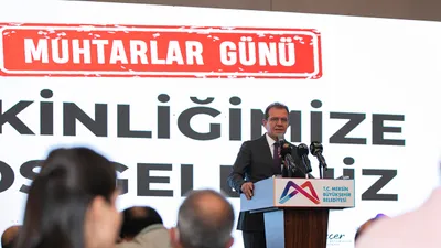 Başkan Seçer, Muhtarlar Günü'nde Gülnar’da muhtarlarla buluştu