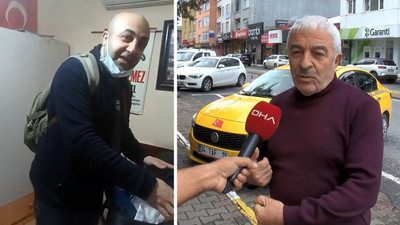 Takside unutlan çantadan ''servet'' çıktı