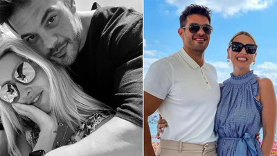 Mehmet Dinçerler ile Hadise'den aşk pozları