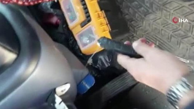 ''Radar düzeneği'' polisi bile şaşkına çevirdi