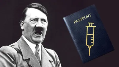 Hitler'in aşı pasaportu şoke etti