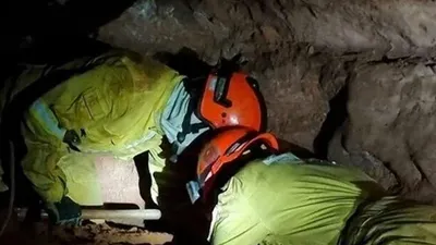 Mağarada göçük faciası: Çok sayıda ölü var