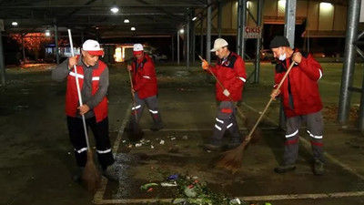 İşte karşınızda 'Maykıl Fikret': Temizlik işçicisi danslarıyla neşe kaynağı oldu