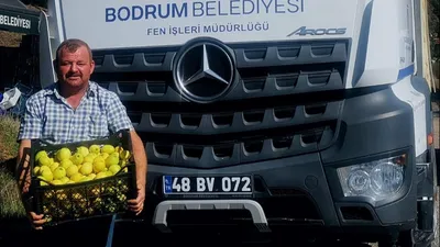 Bodrum Belediyesi üreticiye destek olmaya devam ediyor