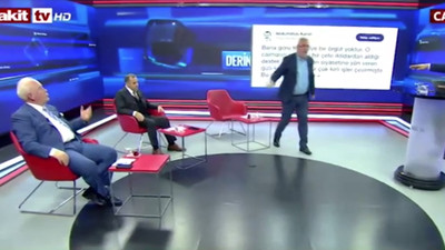 Akit TV'de kavga çıktı; AK Partili Mehmet Metiner stüdyoyu terk etti