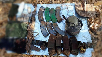 Tunceli'de PKK sığınakları imha edildi