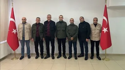 Libya'da 2 yıldır alıkonulan 7 Türk vatandaşı yurda getirildi