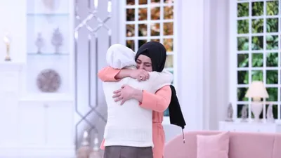 22 yıllık hasret canlı yayında son buldu! Gözyaşları sel oldu
