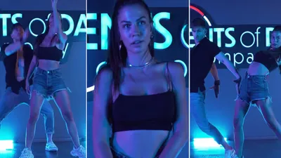 Demet Özdemir'den dans şov