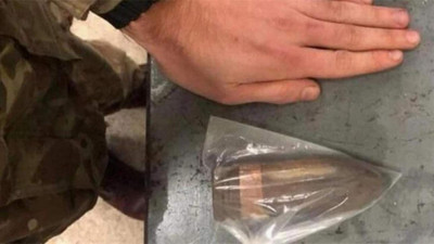 Makatından tanksavar mermisi çıktı!