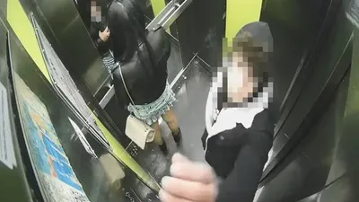 İstanbul'da dehşet! Asansörde genç kıza tecavüz girişimi kamerada!