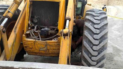Kepçe operatörünün feci ölümü