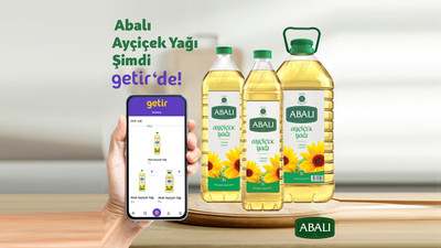 Abalı Ayçiçek Yağı şimdi Getir’de