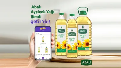 Abalı Ayçiçek Yağı şimdi Getir’de