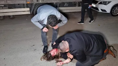 Dini nikahlı eşine dehşeti yaşattı