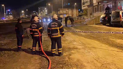 Son günlerin en gizemli olayı: Yol bir anda alev aldı!