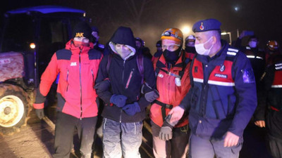 Uludağ'da mahsur kalan genci yerli İHA buldu