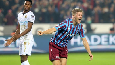 Lider Trabzonspor ikinci yarıya galibiyetle başladı