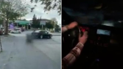 Drift yapan sürücüye ceza yağdı